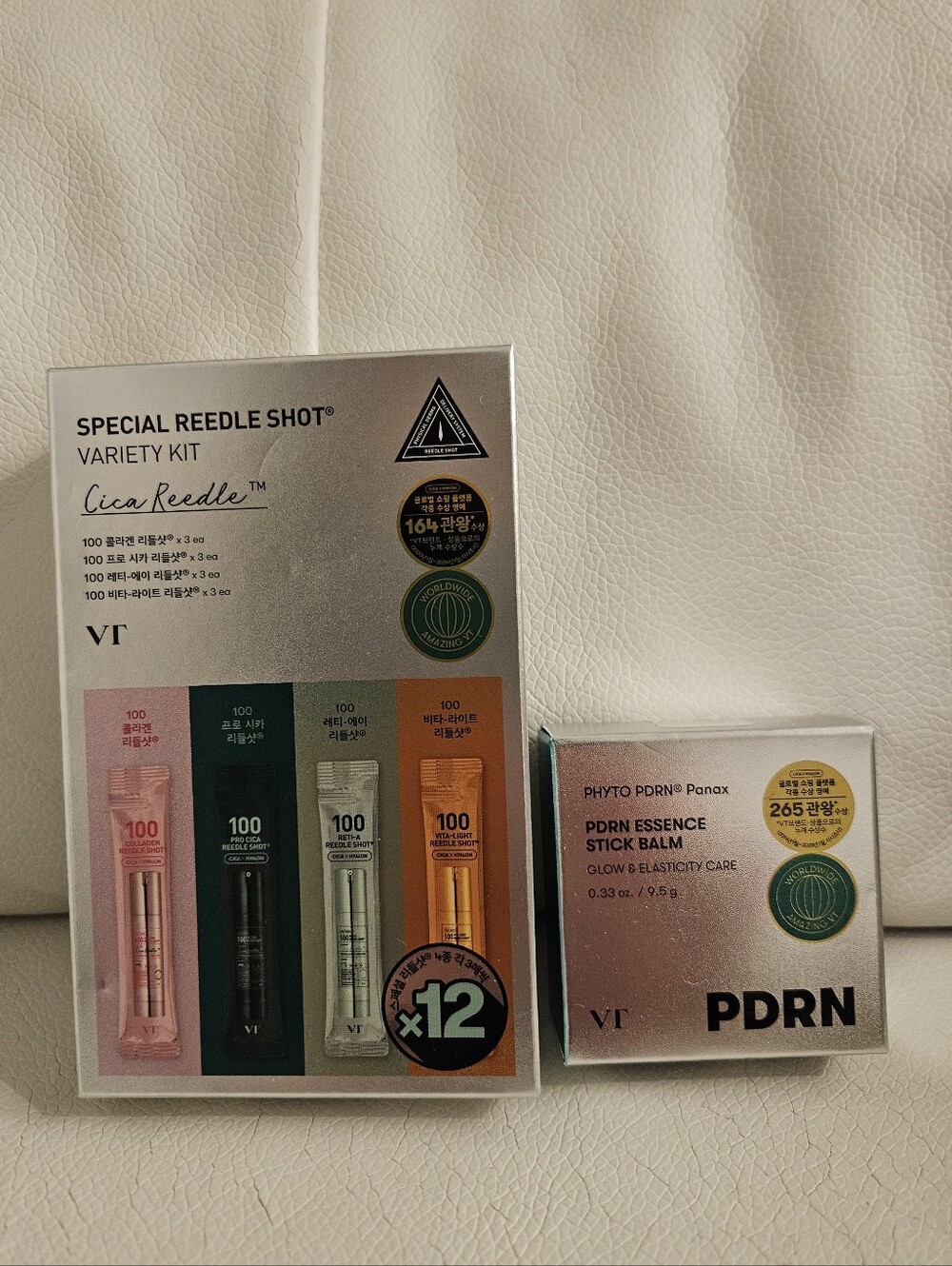 VT Cosmetics Reedle Shot Variety Kit + PDRN Essence Stick Balm Set NWT